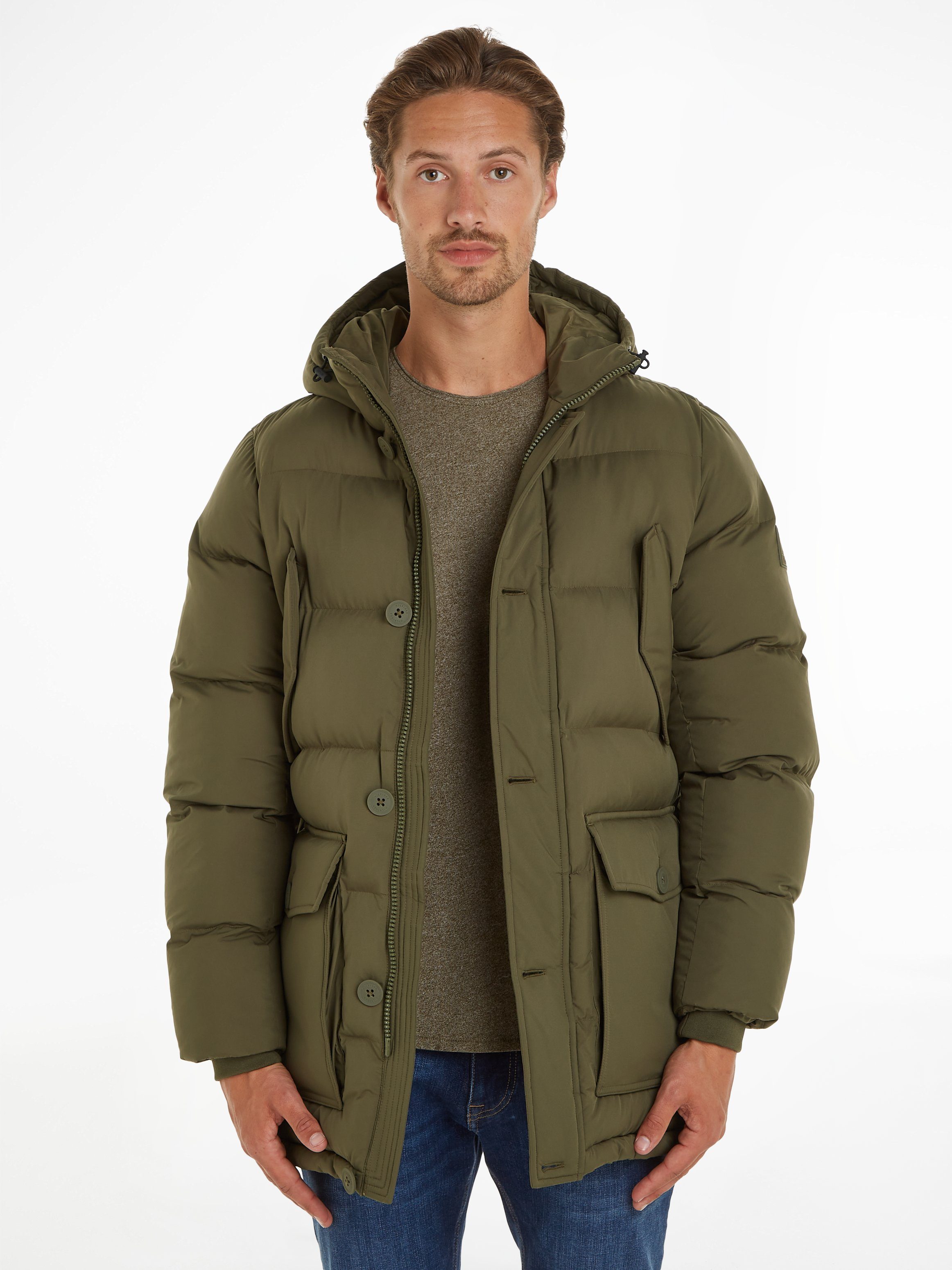 Tommy Hilfiger Parka CL ESSENTIAL ROCKIE PARKA warm gefüttert