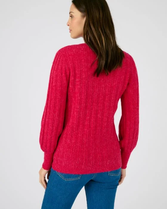 Pull mélange alpaga à strass