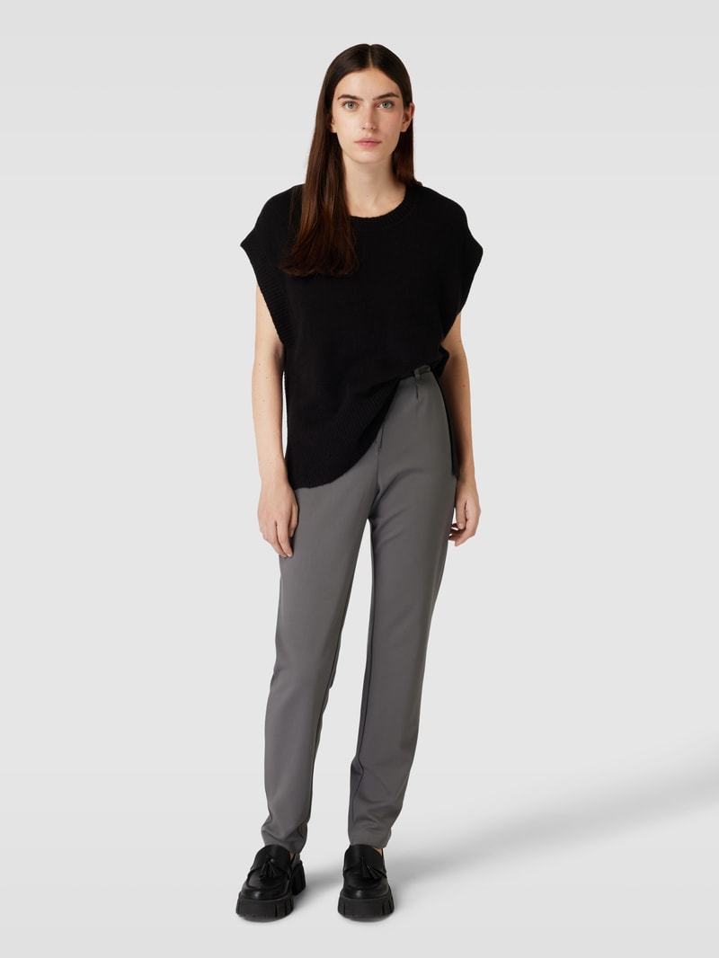 Jogpants mit Bundfalten in anthrazit