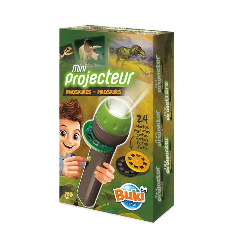 Mini projecteur dinosaures Buki