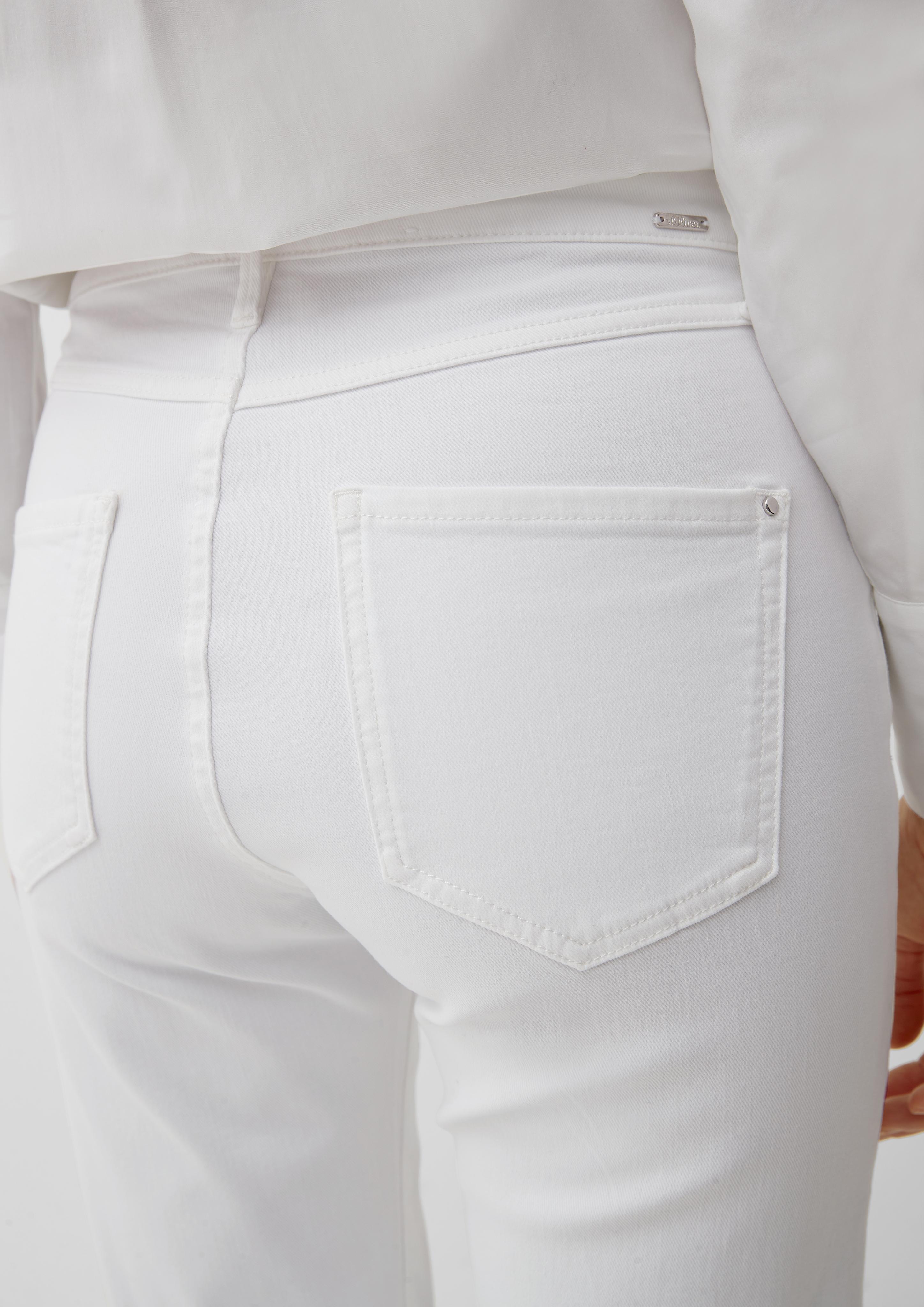 Cropped-Jeans Karolin / Regular Fit / High Rise / Straight Leg   2133162-02Z8