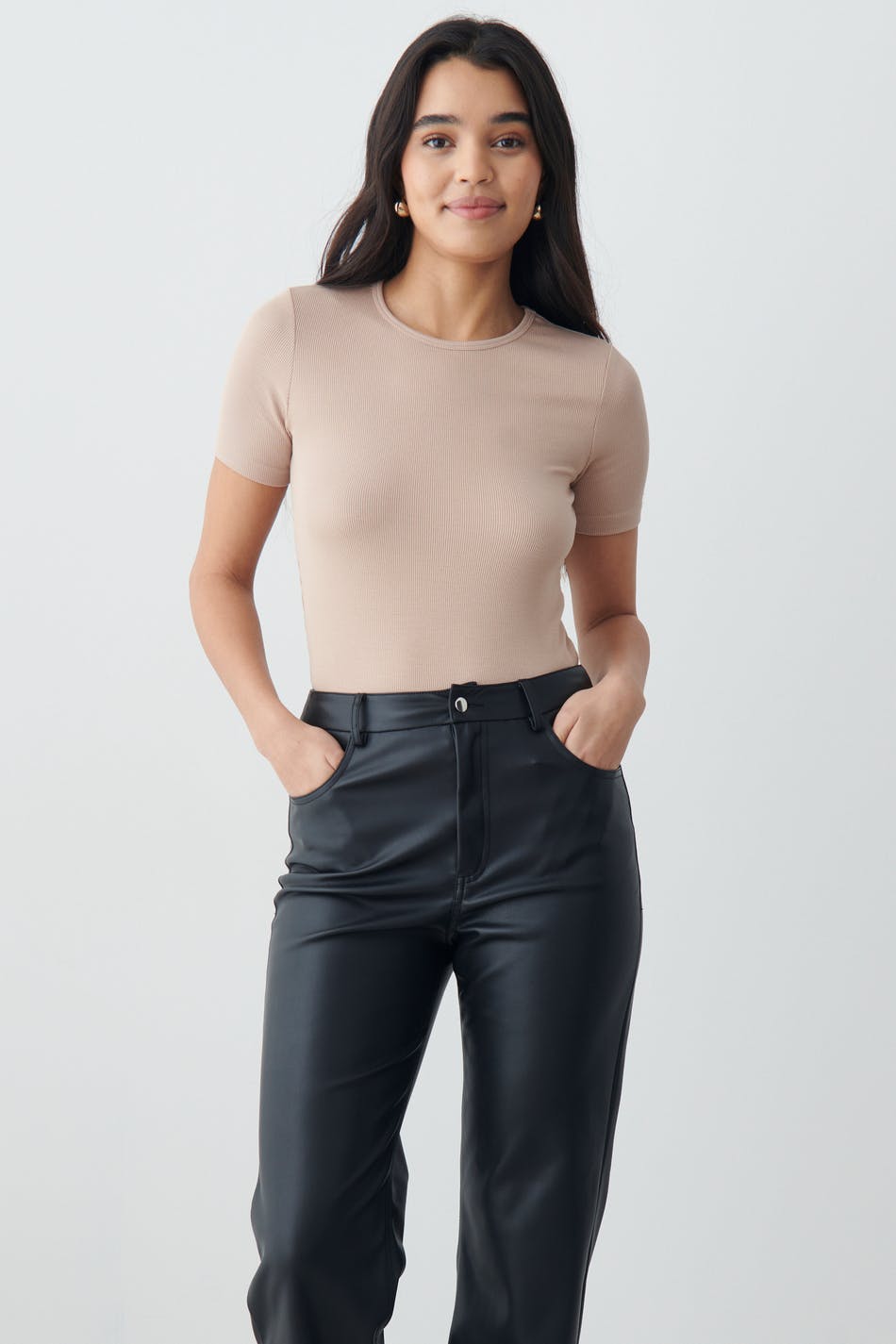 Basic rib tee