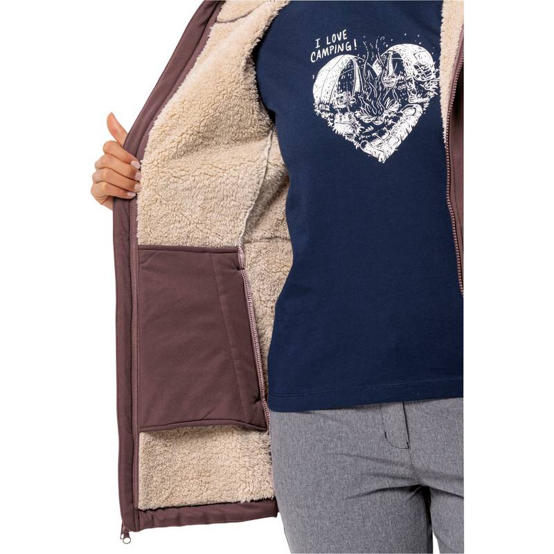 Jack Wolfskin WINDLAND Softshellmantel Damen