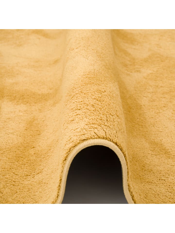 Pergamon Hochflor Langflor Teppich Super Soft Melia Kids in Curry günstig kaufen