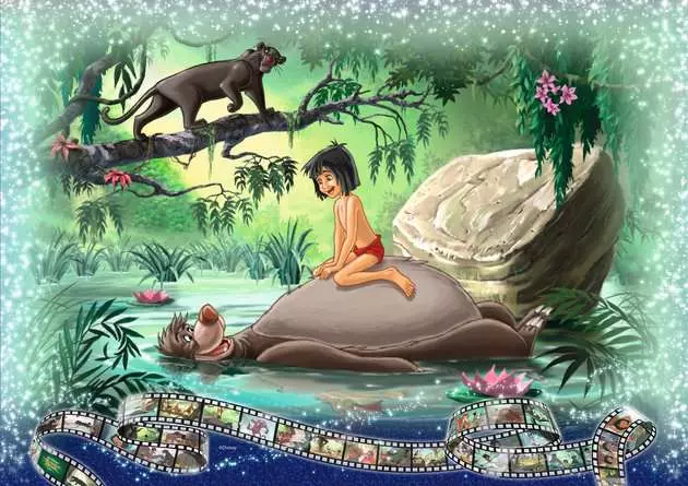Puzzle 40000 Teile - Unvergessliche Disney Momente