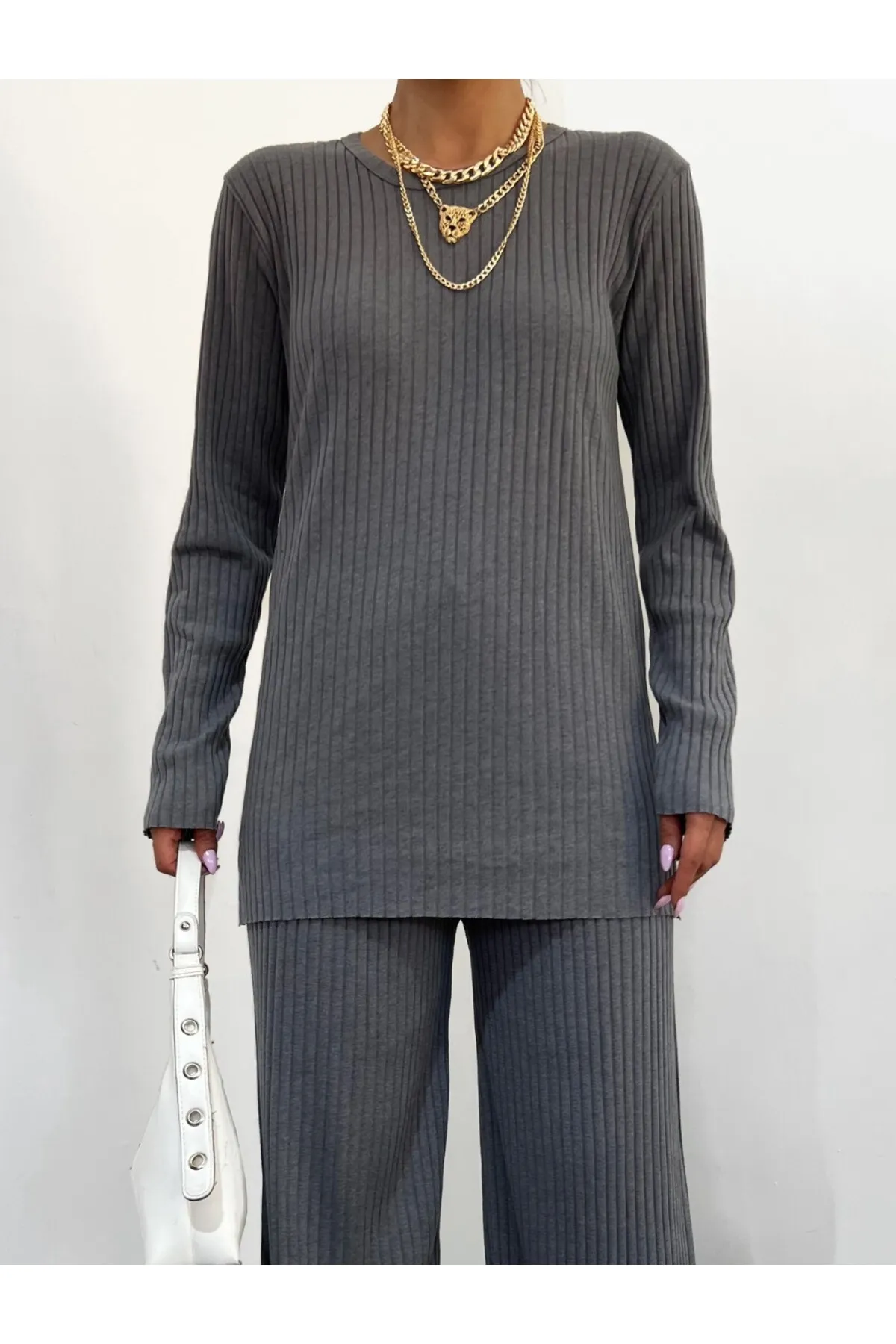 Modamorfo  Camisole-Set mit Rundhalsausschnitt
