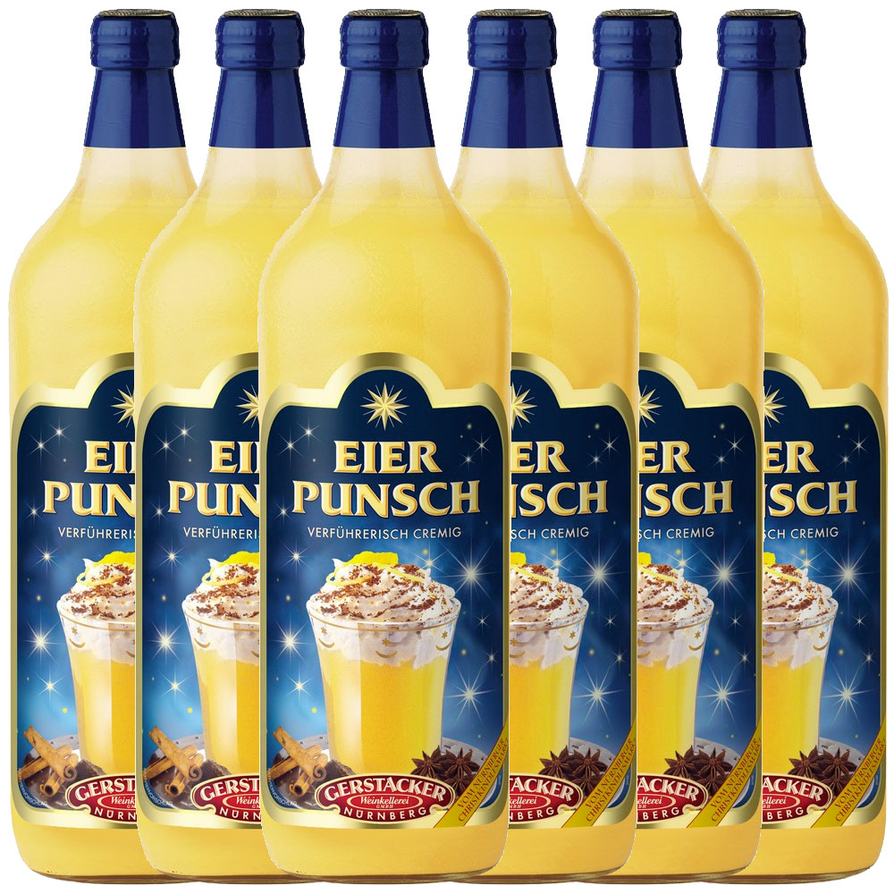Gerstacker Eierlikör Eierpunsch 1l - 6er Karton