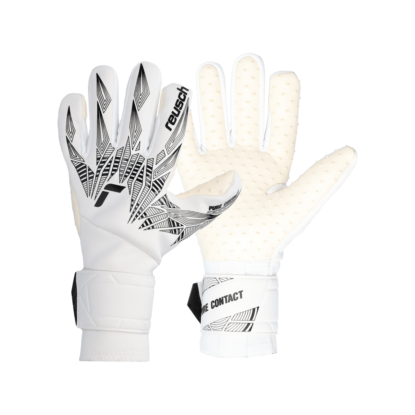 Reusch Pure Contact SpeedBump TW-Handschuhe Weiss F1100