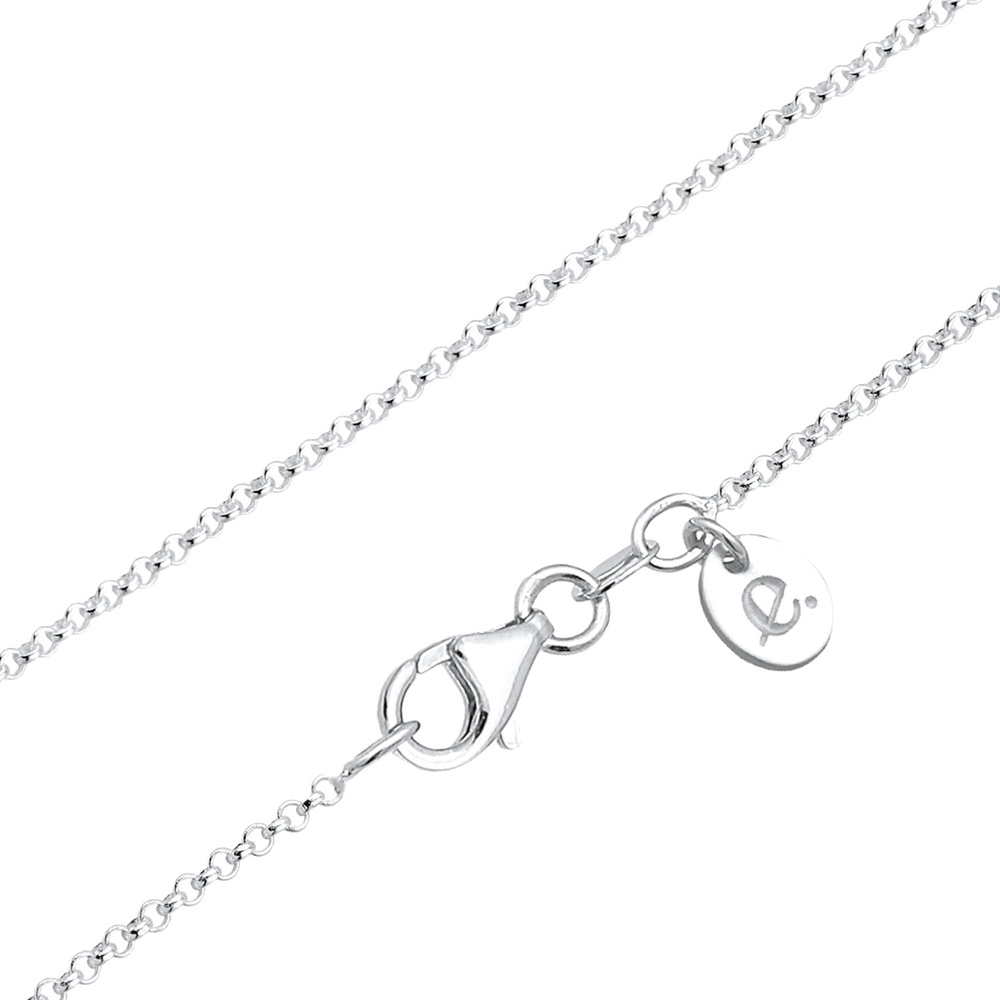 Elli PREMIUM Elli PREMIUM Collier Topaze solitaire turquoise pour dames en argent sterling 925 collier