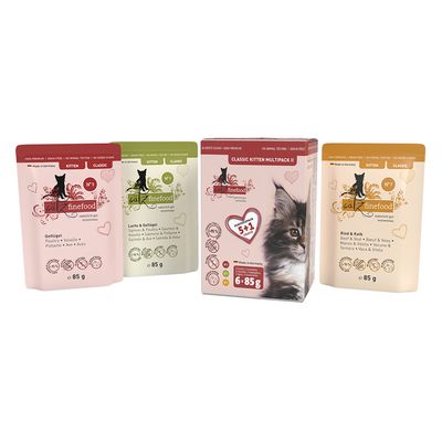 catz finefood Kitten 6 x 85 - 5 + 1 gratis!