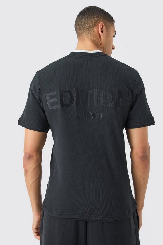 Geripptes Edition Heavyweight T-Shirt