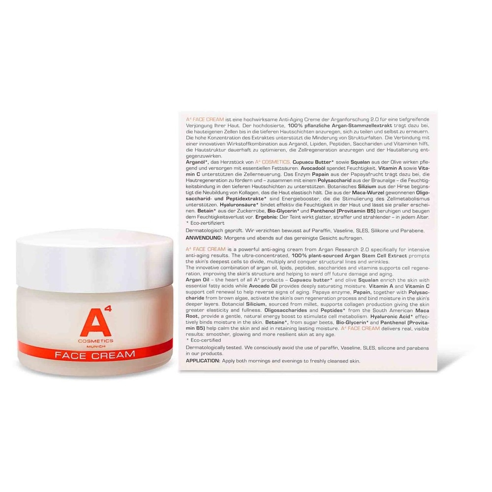 A4 Cosmetics Face Cream Créme visage