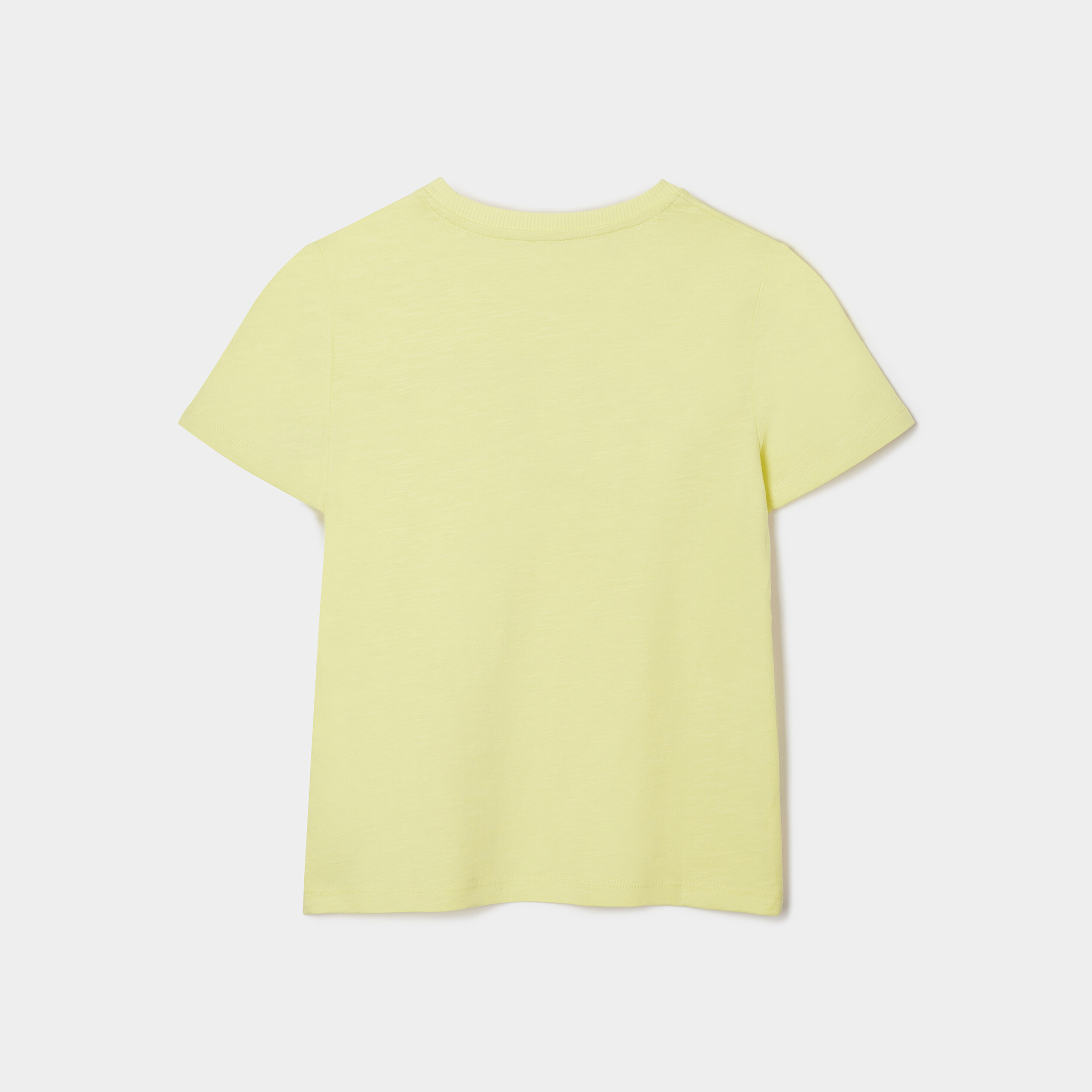T-shirt manches courtes Creeks jaune garçon | La Halle