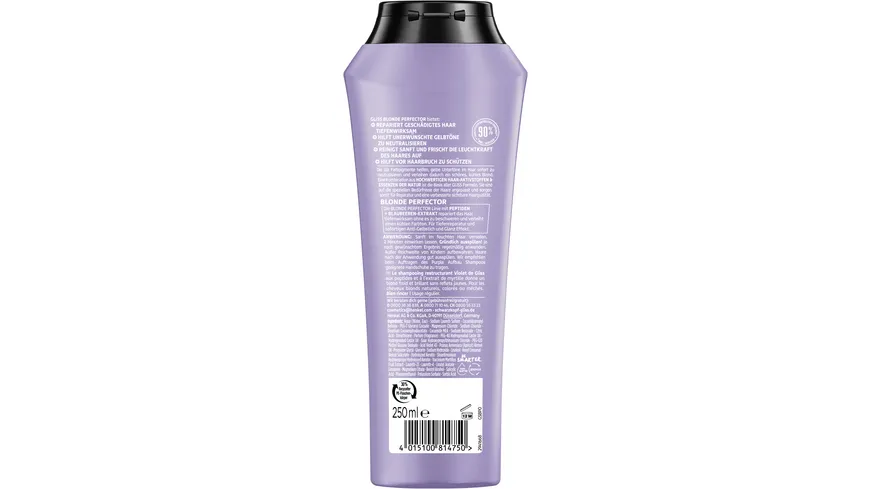 GLISS Blonde Perfector Purple Aufbau Shampoo 250 ml
