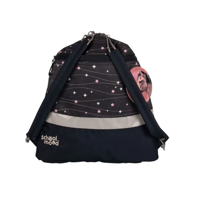 School Mood Timeless 7-teiliges Schulranzen-Set - Ella (Pony)