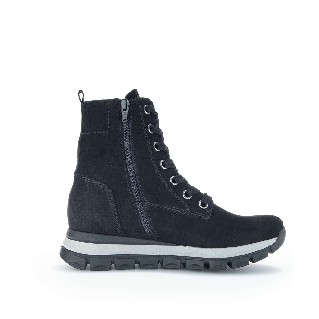 Gabor comfort Schnürstiefelette schwarz