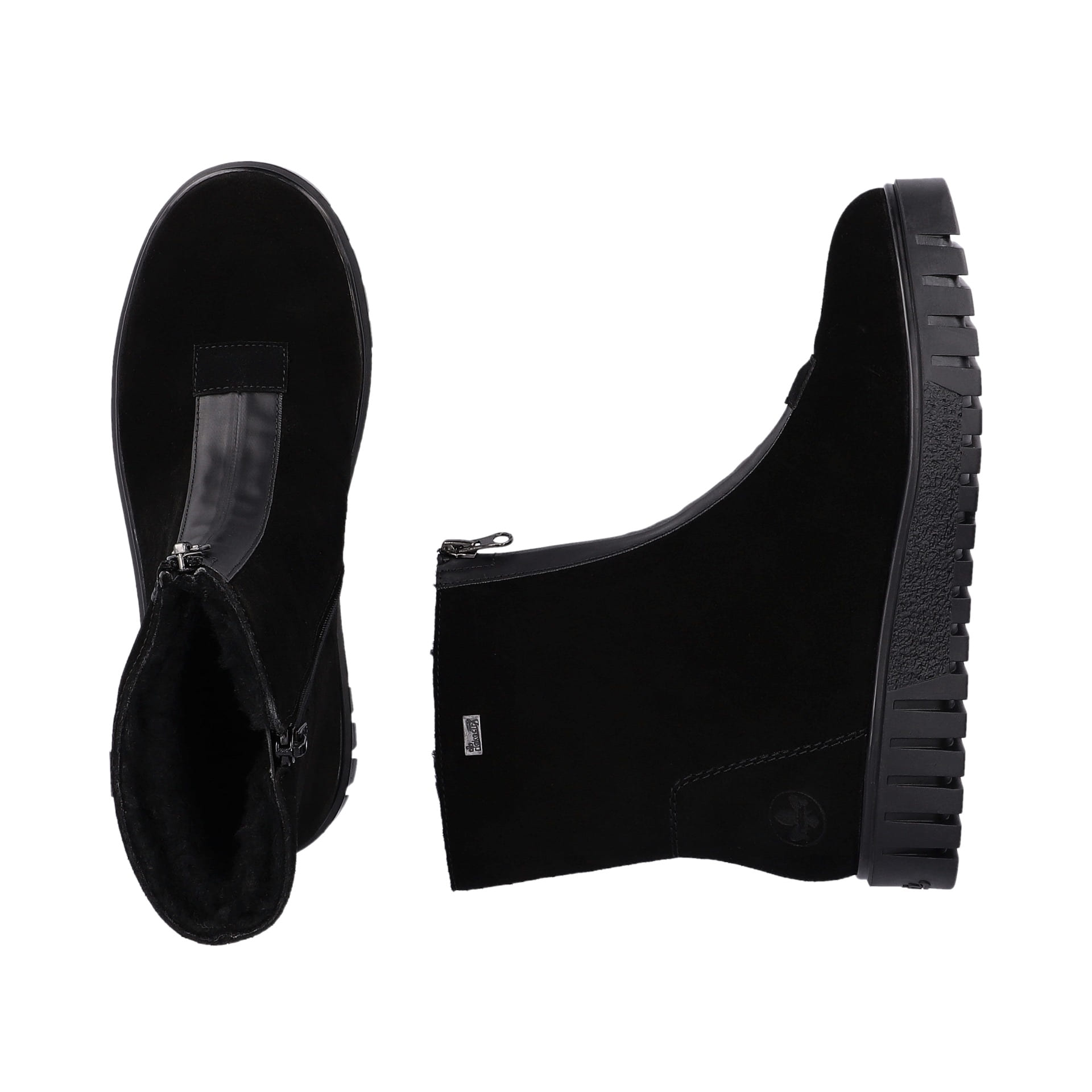 Rieker Damen Kurzstiefel nachtschwarz