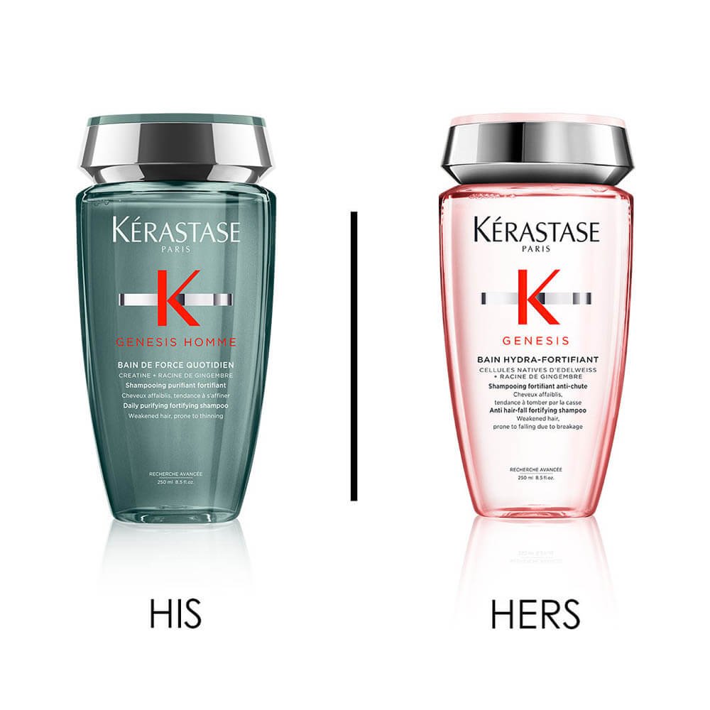 KÉRASTASE GENESIS HOMME Bain de Force Quotiden - Anti Haarverlust kräftigendes Haarbad
