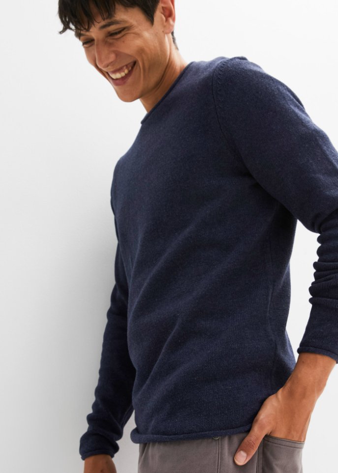 Pullover mit recycelter Baumwolle