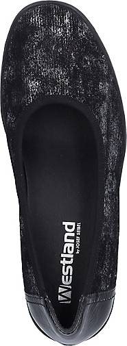 WESTLAND Slipper Calais 85, schwarz-silber