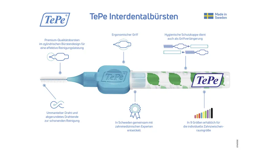 TePe Interdentalbürste 0,6mm Gr. 3