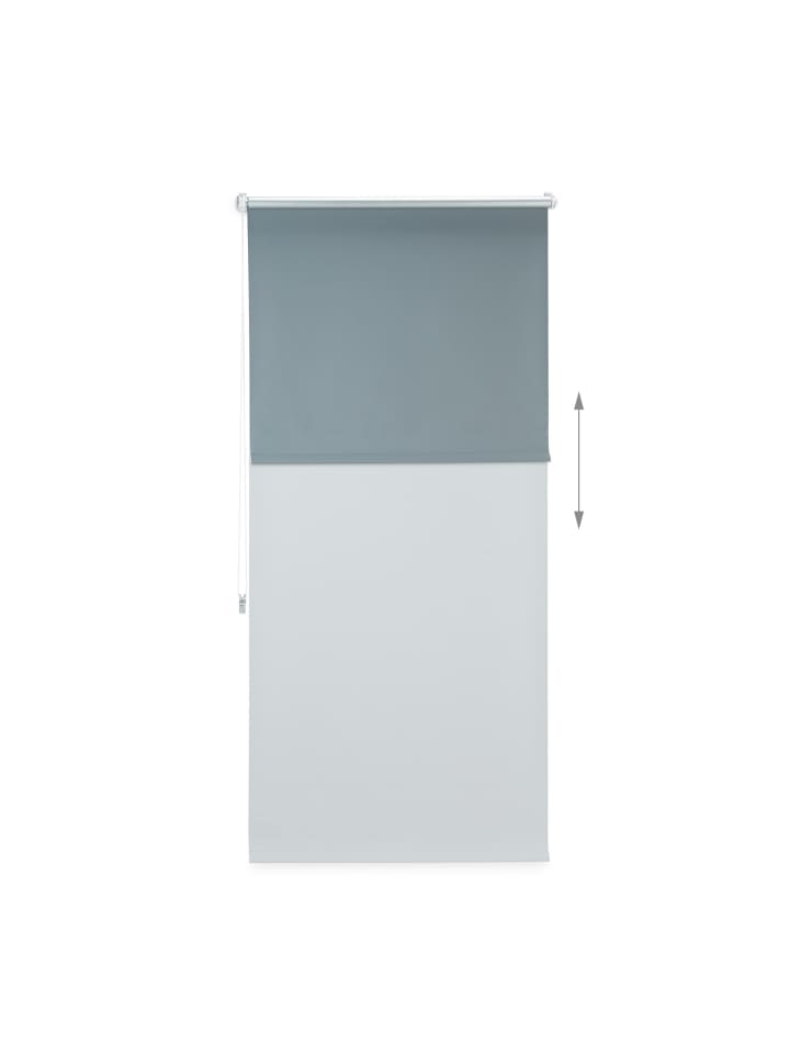 relaxdays 2x Verdunkelungsrollo in Grau - (B)80 x (H)160 cm günstig kaufen onesize
