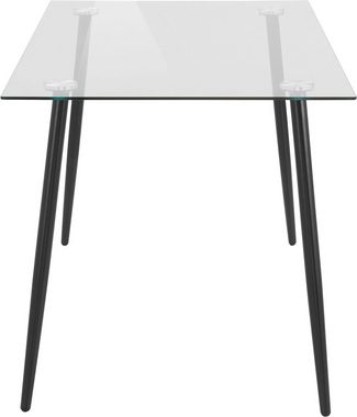 INOSIGN Glastisch Danny, Breite 140 cm