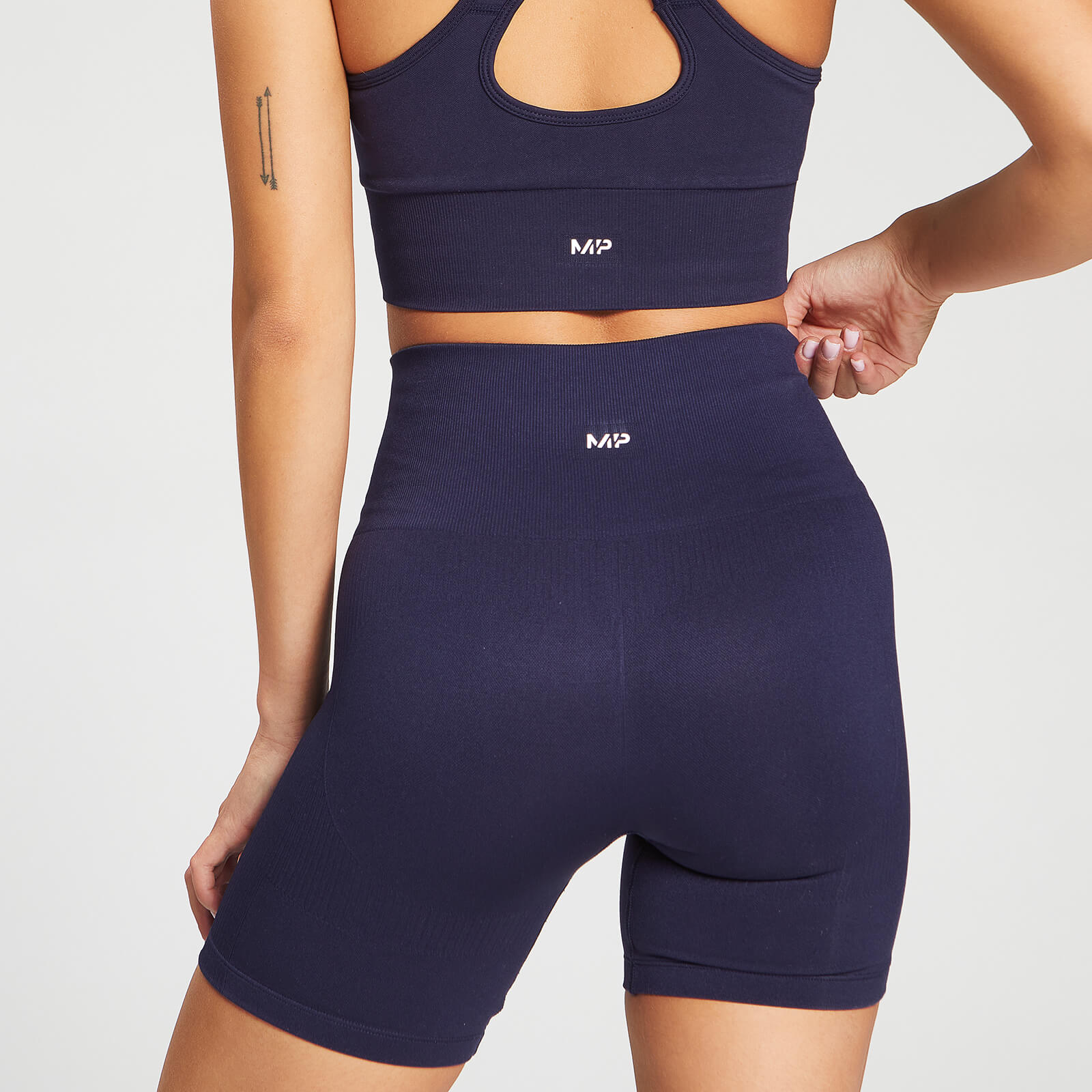 Cycliste sans coutures MP Shape pour femmes – Bleu marine