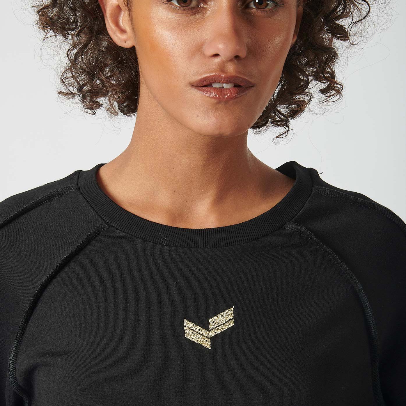 LULLA  Sweat noir femme