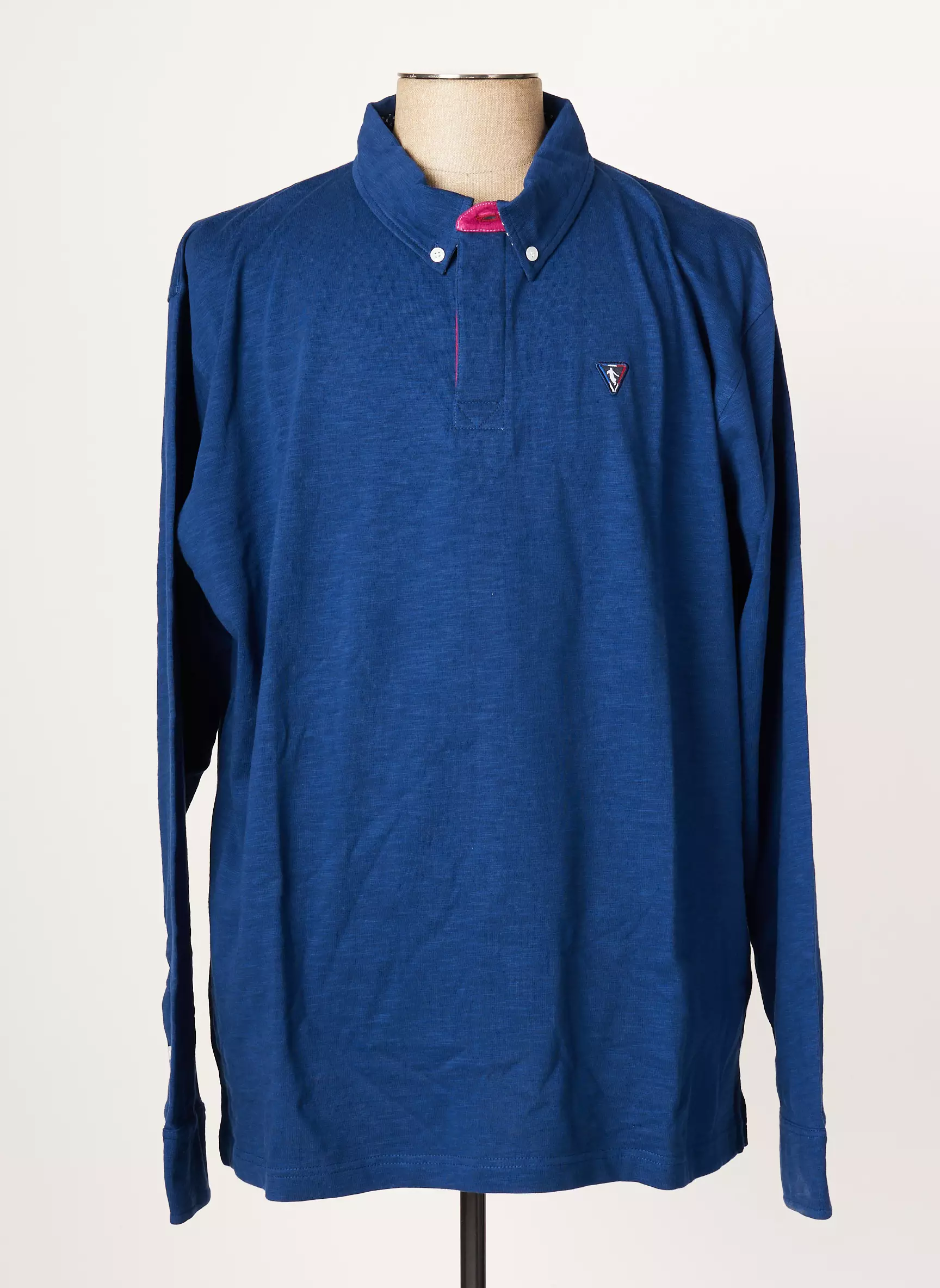 Camberabero Polos Homme couleur bleu