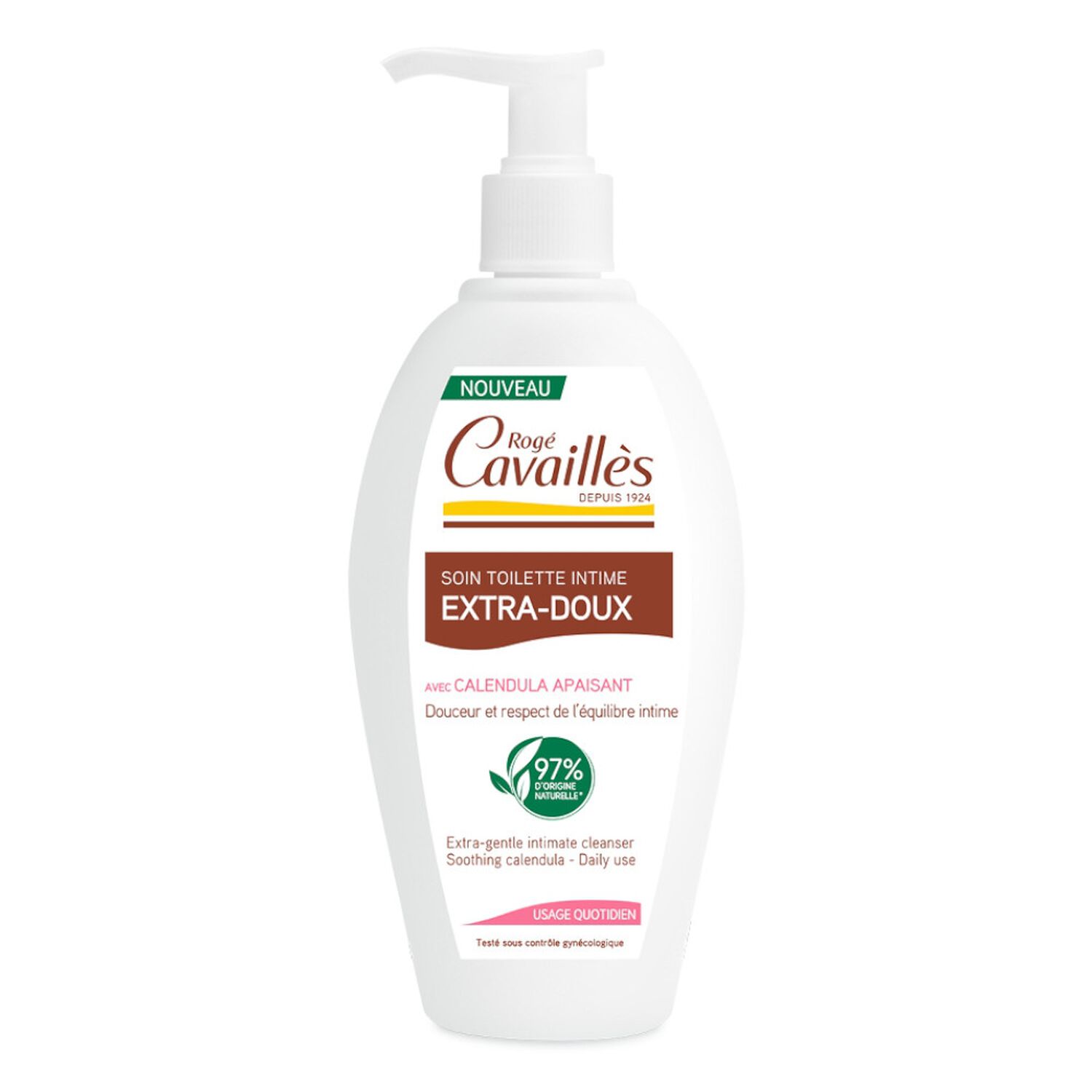 Cavaillès Soin Naturel Toilette Intime Gel Lavant Extra-Doux
