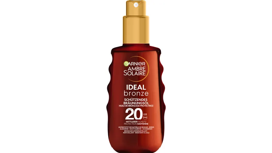 Garnier Ambre Solaire Bräunungs-Öl Ideal SPF20 150 ml