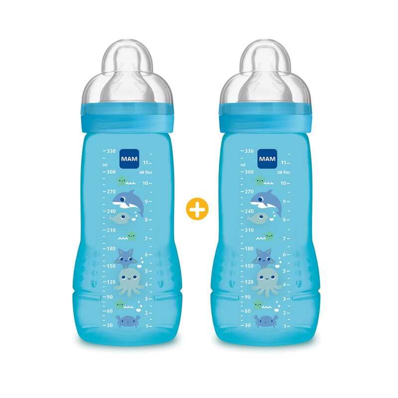 Lot de 2 biberons Easy Active 330 ml MAM