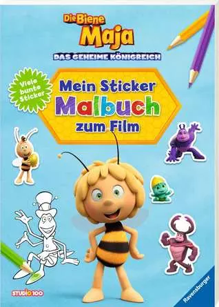 Die Biene Maja: Mein Sticker-Malbuch zum Film