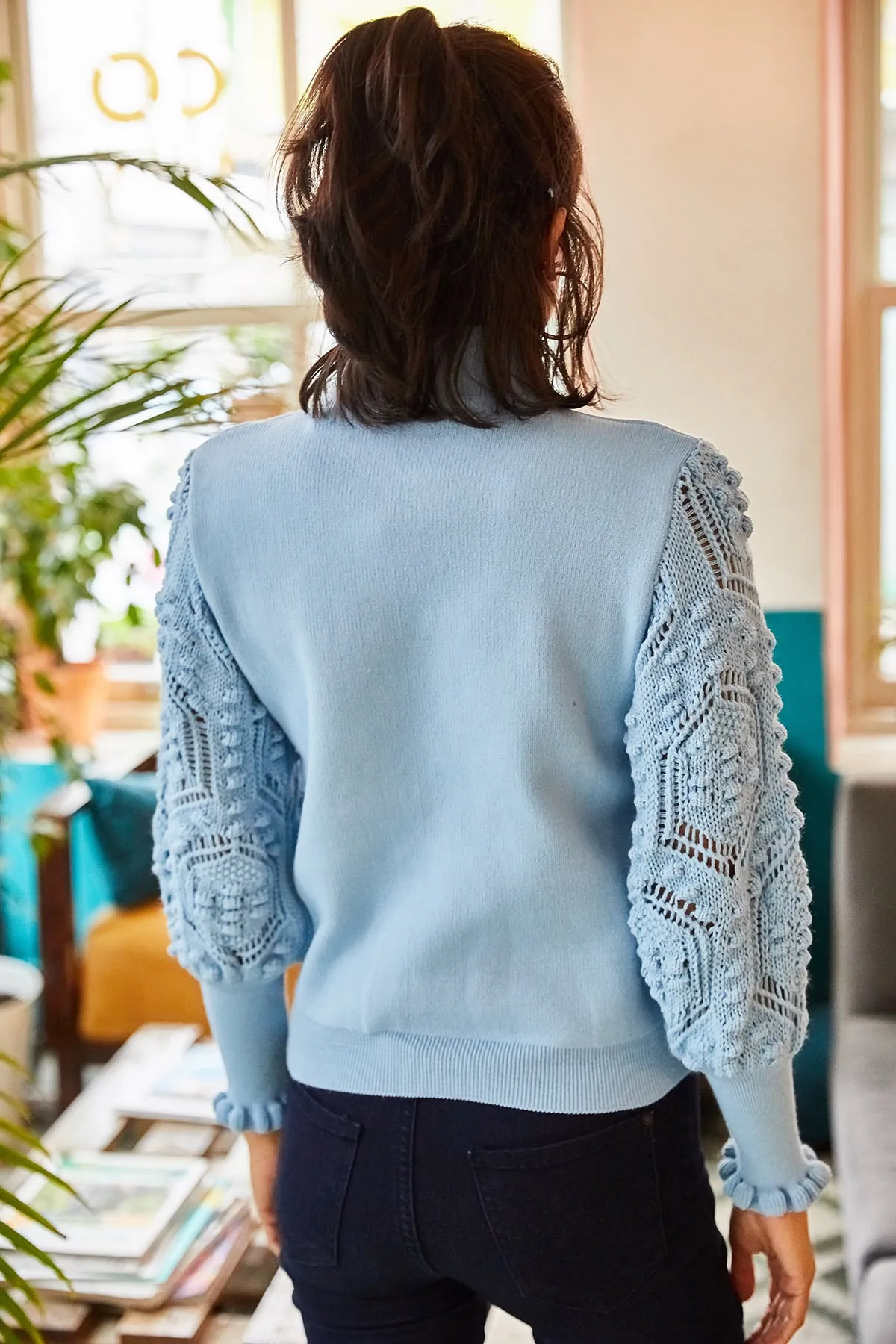 Olalook  Pullover - Blau - Regular Fit