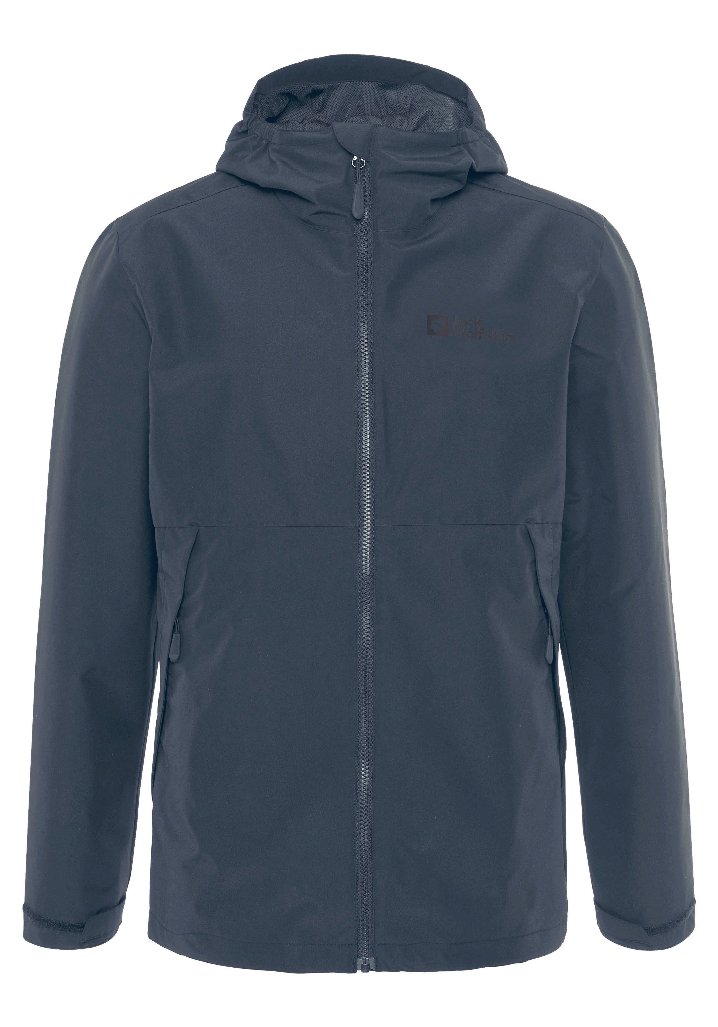 Jack Wolfskin Funktionsjacke FARWOOD JKT M Wasserabweisend & Atmungsaktiv & Winddicht
