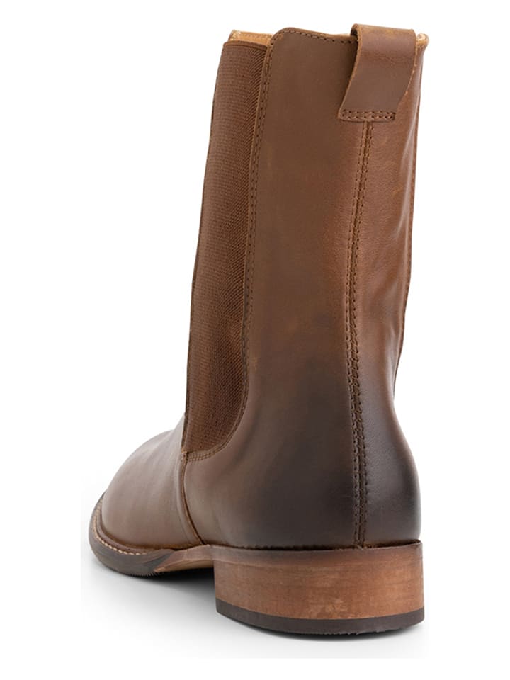 mysa Leder-Chelsea-Boots 