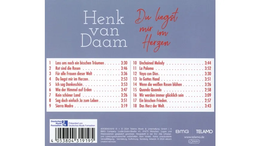 Du liegst mir im Herzen