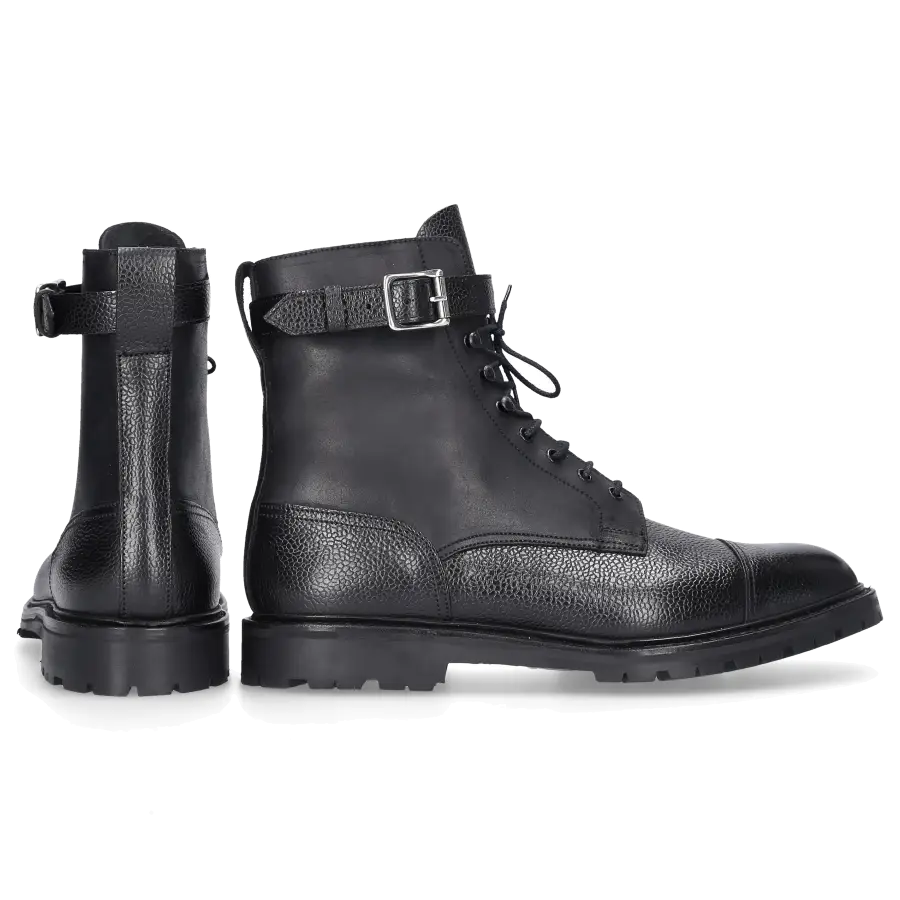 Crockett & Jones - Schnürboots ALDERSHOT schwarz - schwarz