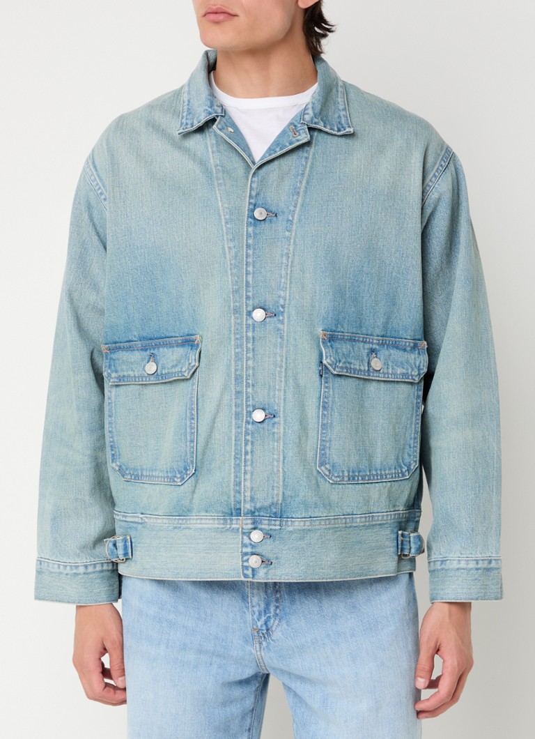 Τζιν μπουφάν Levi's Utility με υφή