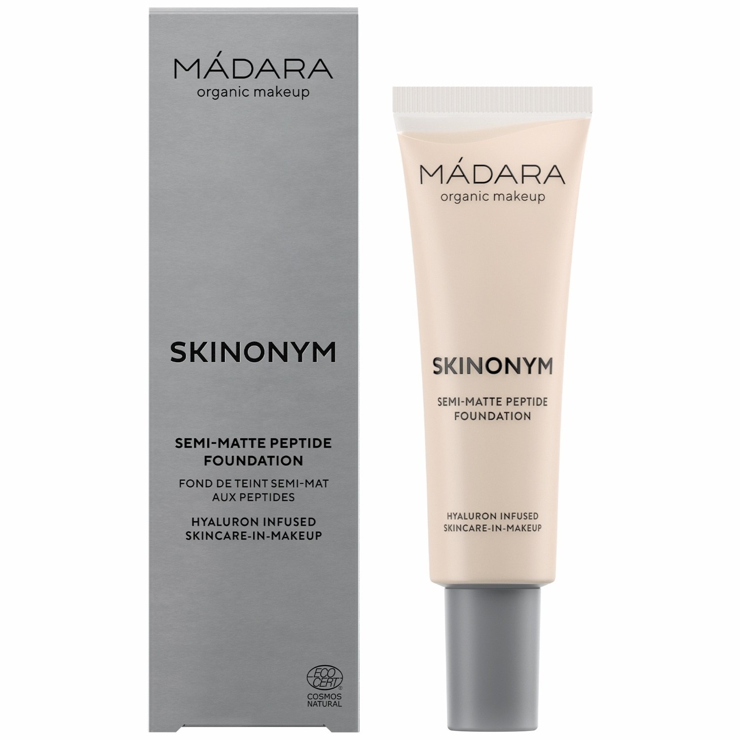 MÁDARA полумат пептидни пудер