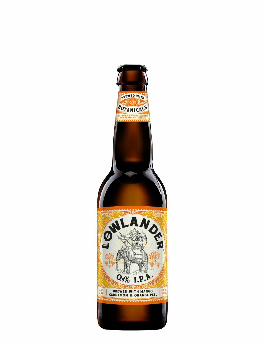 Lowlander : IPA - Gueule de joie 0.3° |  33 cl
