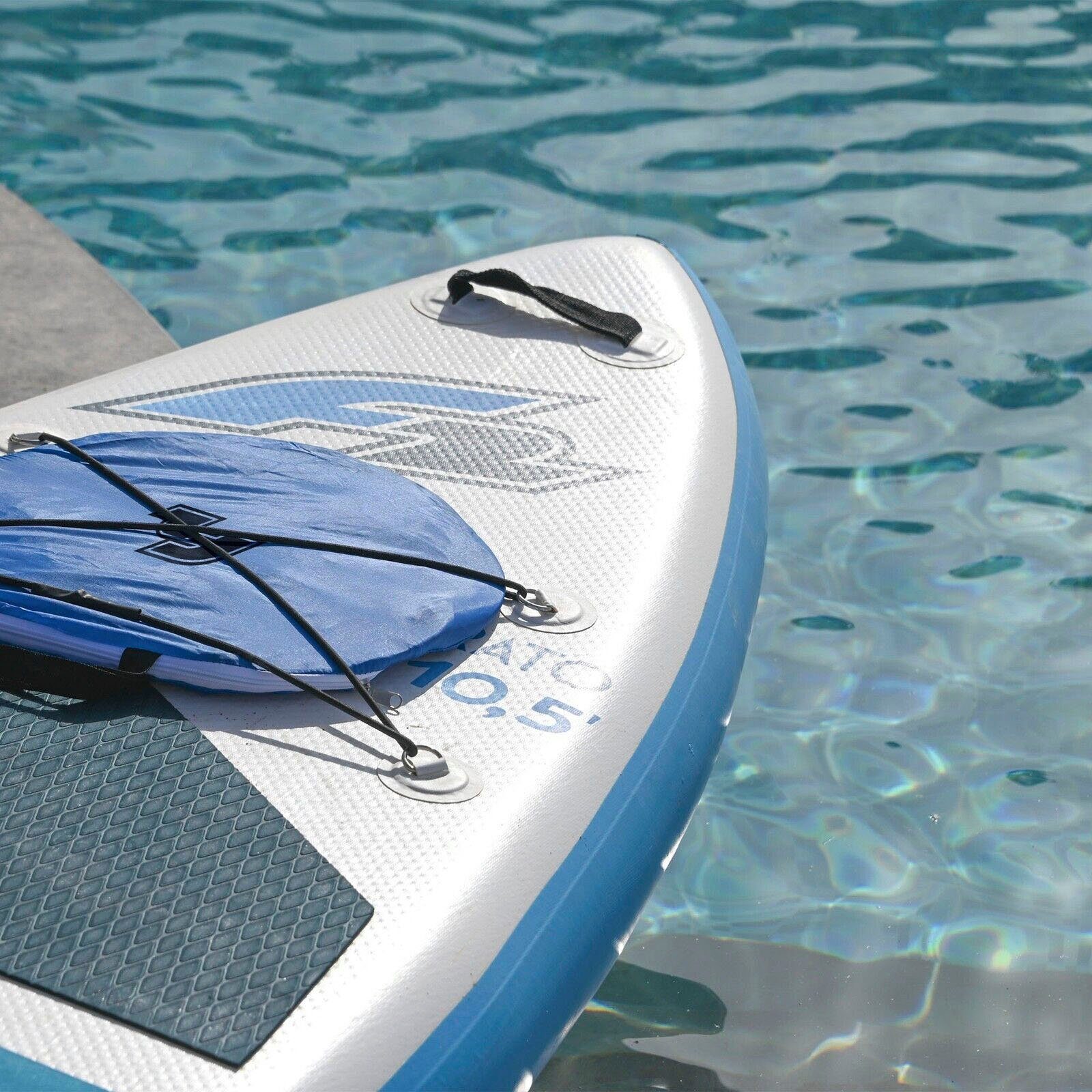 F2 Inflatable SUP-Board Basic Roundsail 10,6 red, (Set, 6 tlg., inkl. F2 Rund-/Windsegel)