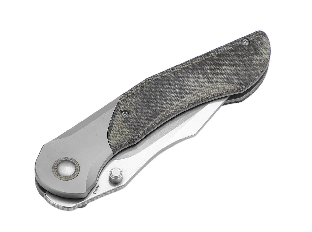 Mystic Titanium Micarta Green