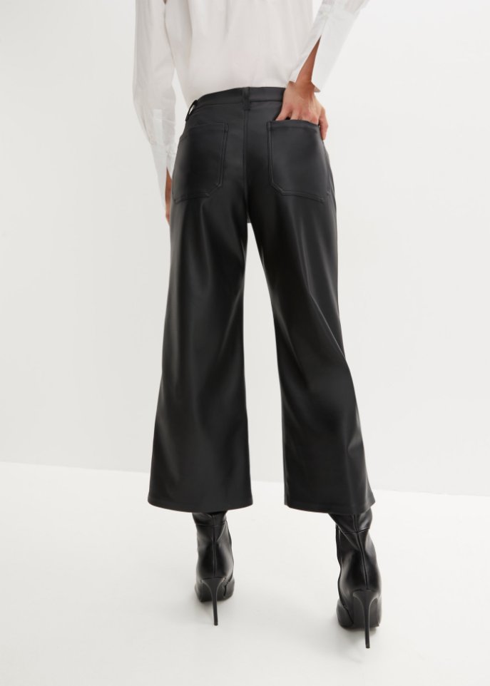 Lederimitat-Culotte