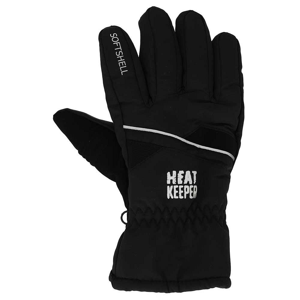 Heat Keeper Schwarze Herren Pro Ski-Handschuhe