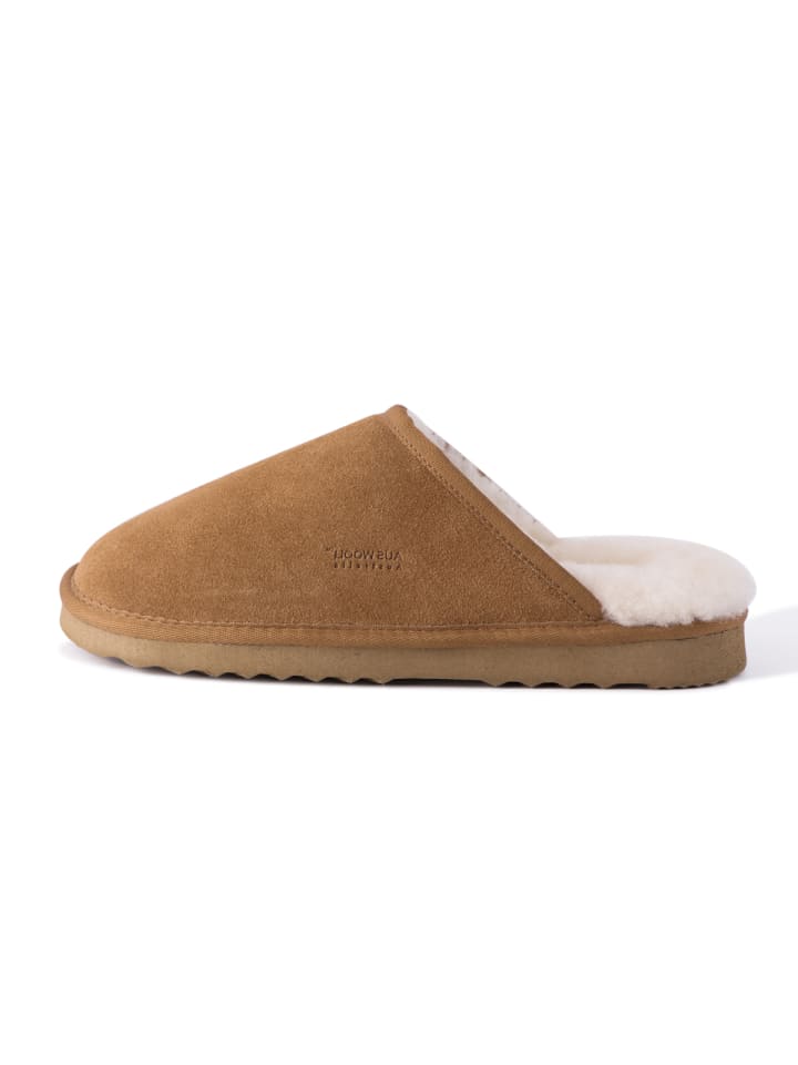 Aus Wooli Slipper Manly in Tan günstig kaufen 40/41