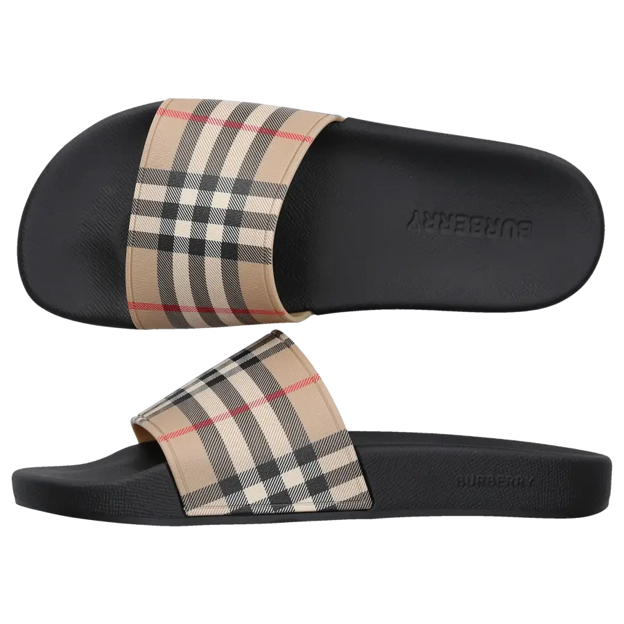 Burberry - Badeschuhe 8057037 Kautschuk - beige