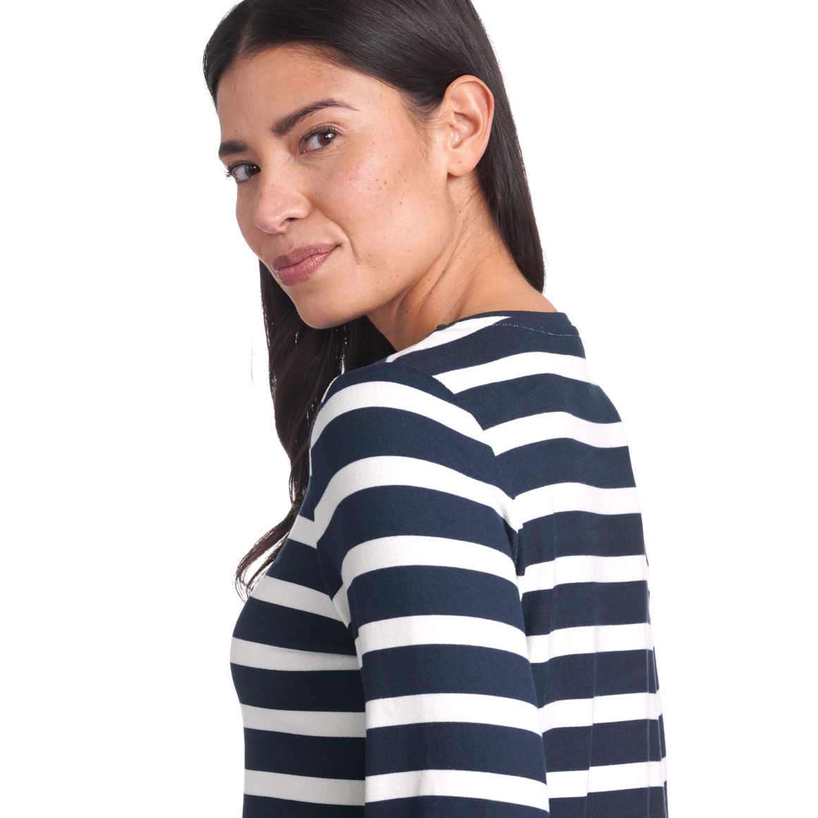 Damen Langarmshirt mit Streifen