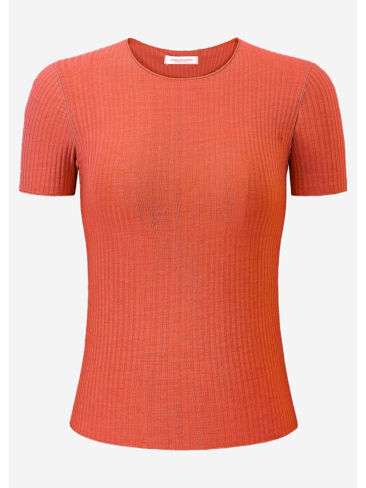 SASSYCLASSY Crop-Shirt in Orange günstig kaufen